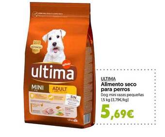 Hiper Usera Ultima alimento seco para perros oferta