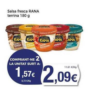 Keisy Salsa fresca rana oferta