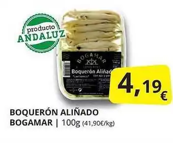 Supermercados MAS Boquerón aliñado bogamar oferta