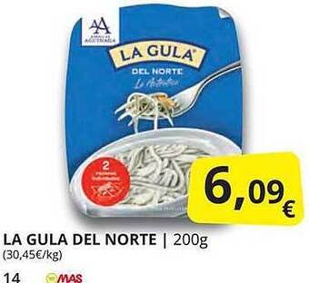 Supermercados MAS La gula del norte oferta