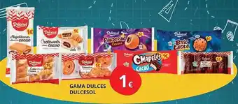 Supermercados MAS Gama dulces dulcesol oferta
