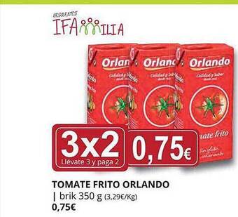 Supermercados MAS Tomate frito orlando oferta