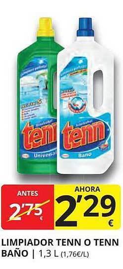 Supermercados MAS Limpiador tenn o tenn baño oferta