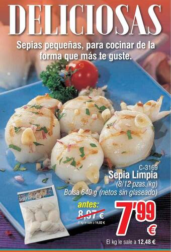 Abordo Sepia limpia oferta