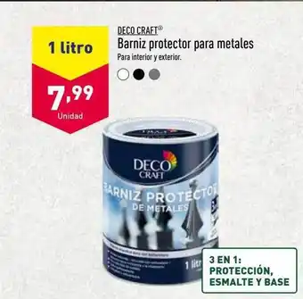 ALDI Deco craft barniz protector para metales oferta