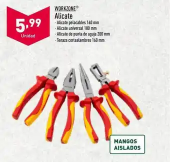 ALDI Workzone alicate oferta