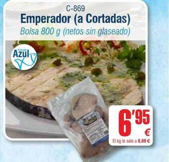 Abordo Emperador (a cortadas) oferta