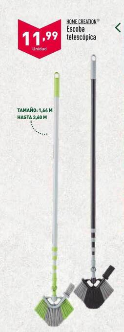 ALDI Home creation escoba telescópica oferta