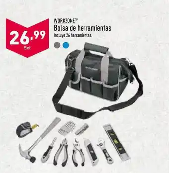 ALDI Workzone bolsa de herramientas oferta