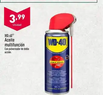 ALDI Wd-40 aceite multifunción oferta