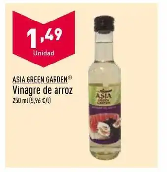 ALDI Asia green garden vinagre de arroz oferta