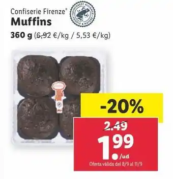 Lidl Muffins confiserie firenze oferta