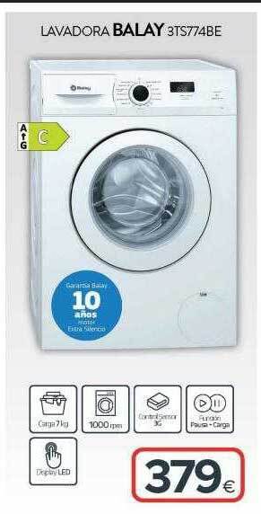 Tien 21 Lavadora balay oferta