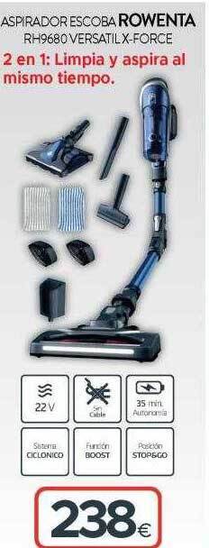 Tien 21 Aspirador escoba rowenta oferta