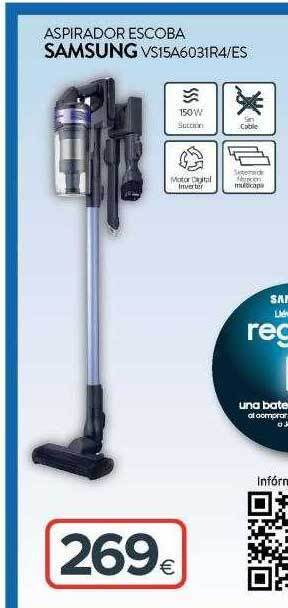 Tien 21 Aspirador escoba samsung oferta