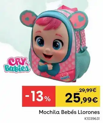 ToysRus Mochila bebés llorones oferta