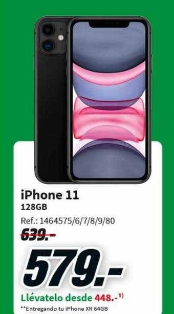 MediaMarkt Iphone 11 128gb oferta