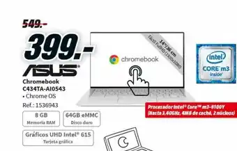 MediaMarkt Asus chromebook c434ta-ai0543 oferta