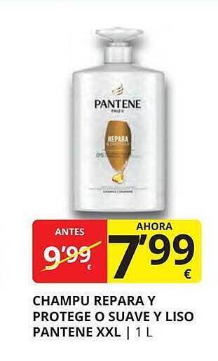 Supermercados MAS Champu repara y protege o suave y liso pantene xxl oferta