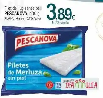 Condis Filet de lluç sense pell pescanova oferta