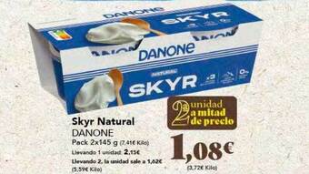 Gadis Skyr natural danone oferta