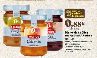 Gadis Mermelada diet sin azúcar añadido helios oferta