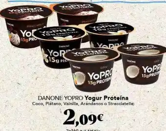 Gadis Danone yopro yogur proteína oferta