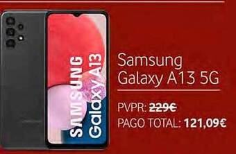 Vodafone Samsung galaxy a13 5g oferta