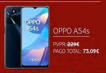 Vodafone Oppo a54s oferta