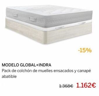 Muebles La Fábrica Colchón de muelles oferta