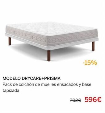 Muebles La Fábrica Colchón de muelles oferta