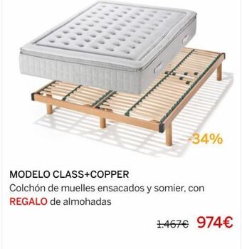 Muebles La Fábrica Colchón de muelles oferta
