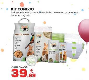 Kiwoko Kit conejo oferta