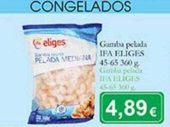 Supermercados Bip Bip Gamba pelada ifa eliges oferta