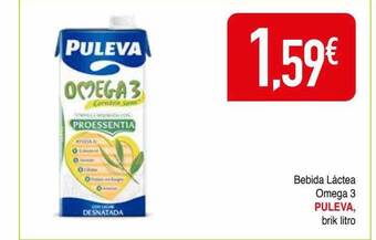 Minymas Bebida láctea omega 3 puleva brik litro oferta