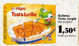 Gadis Galletas tosta jungle ifa eliges oferta