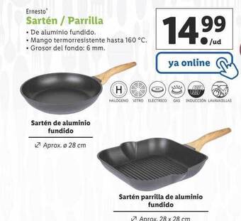 Lidl Ernesto sartén - parrilla oferta