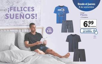 Lidl Livergy pijama oferta