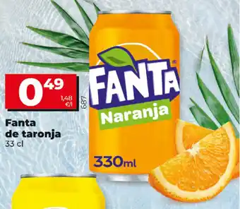 Dia Fanta de taronja 33cl oferta