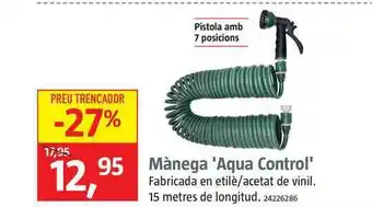 Bauhaus Mànega 'Aqua Control' 15 metres oferta