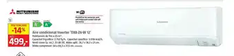 Bauhaus Mitsubishi Aire Condicionat Inverter DXK-Z6-W 12 oferta