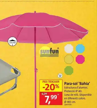 Sunfun Para-sol Bahia