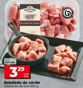 Dia Estofado de Cerdo oferta