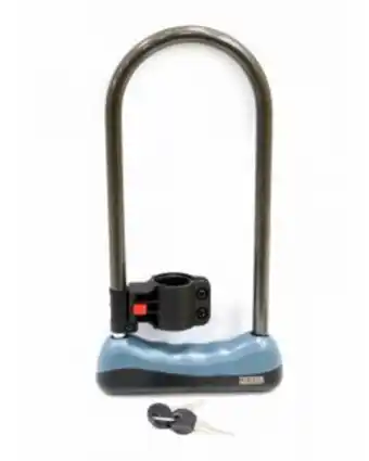 ferrOkey Candado antirrobo 170x320mm bicicleta nivel horquilla nv115791 oferta