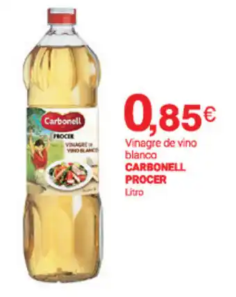 Supermercados Plaza Carbonell Procer Vinagre de vino blanco oferta