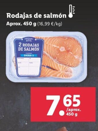 Lidl Rodajas de Salmón oferta