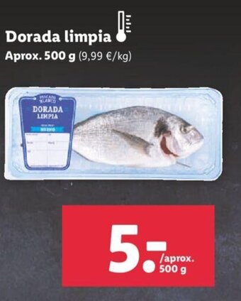 Lidl Dorada Limpia oferta