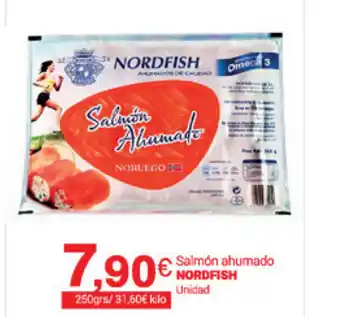 Supermercados Plaza Nordfish Salmón ahumado 250grs oferta