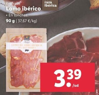 Lidl Lomo Ibérico oferta