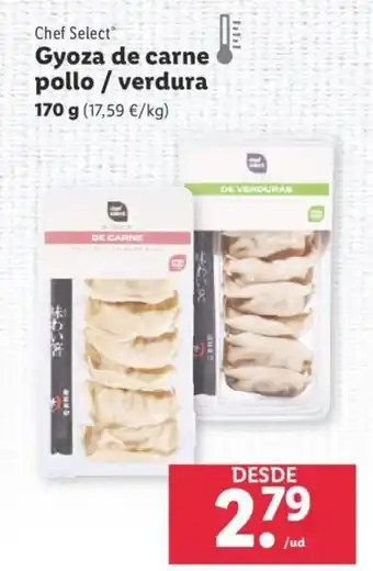 Lidl Gyoza de Carne Pollo/Verdura oferta